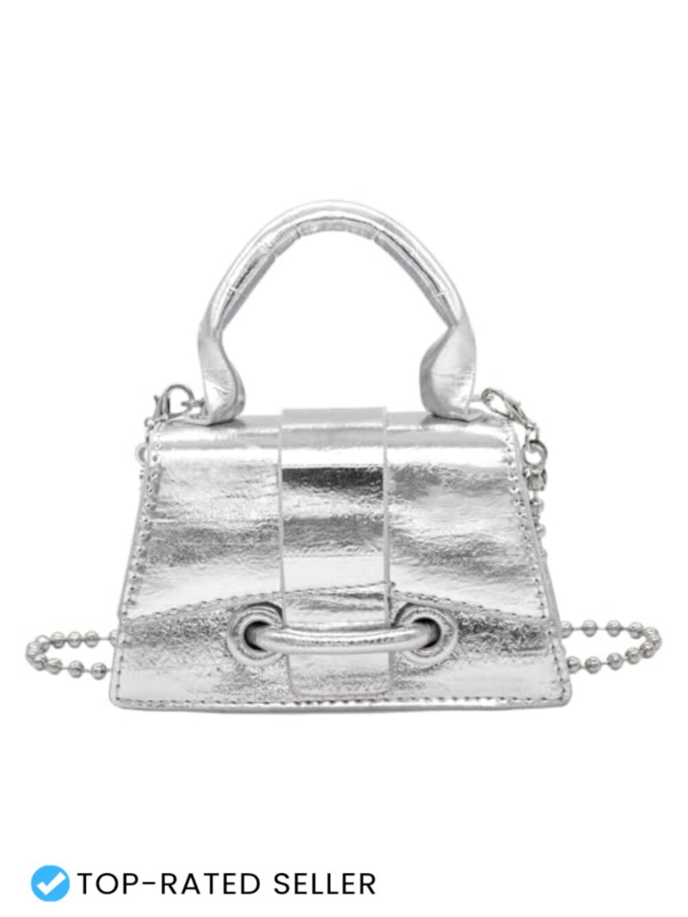 Mini Crossbody Bag Faux Leather Crocodile Embossed Clutch Y2K Small Purse
